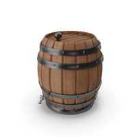 Wooden Beer Barrel PNG & PSD Images