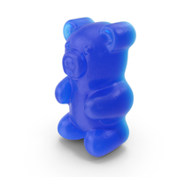 Gummy Bears Blue PNG & PSD Images