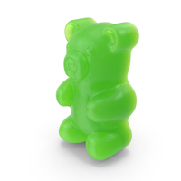 Gummy Bears Green PNG & PSD Images