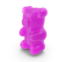 Pink Gummy Bears PNG & PSD Images