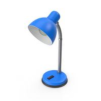 Desk Lamp Blue PNG & PSD Images