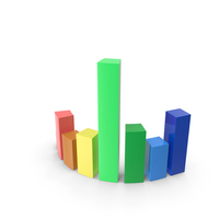 Graph Chart Bar Pie Color PNG & PSD Images