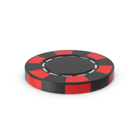 Red & Black Casino Chip PNG & PSD Images