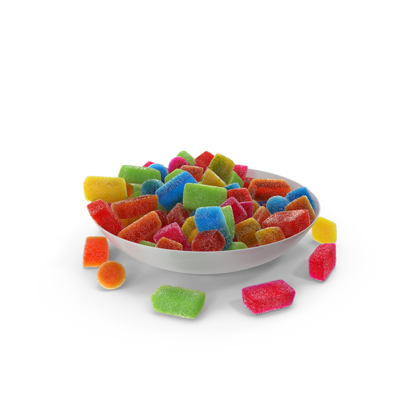 Sugar Gumdrops Heap PNG & PSD Images