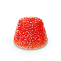 Sugar Gumdrops Red PNG & PSD Images