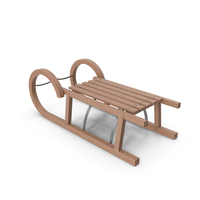 Wooden Sledge PNG & PSD Images