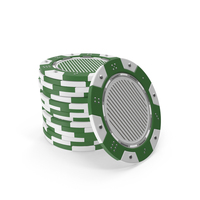 Green Casino Chips PNG & PSD Images