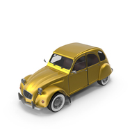 Vintage Car Gold PNG & PSD Images