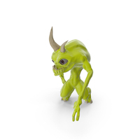 Green Cartoon Monster PNG & PSD Images