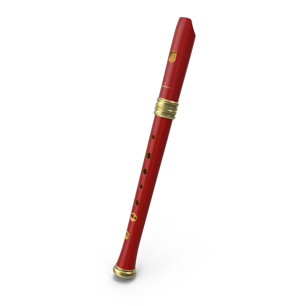 Red Dream Flute Pose PNG & PSD Images