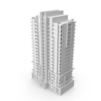Monochrome Building PNG & PSD Images