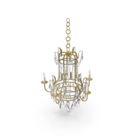 Currey&Co Laureate Chandelier PNG & PSD Images