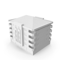 Monochrome Building PNG & PSD Images