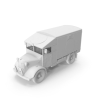 Monochrome Vintage Ambulance PNG & PSD Images