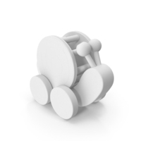 Monochrome Cossy Snail Toy PNG & PSD Images