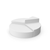 Monochrome Pie Chart PNG & PSD Images