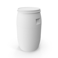 Monochrome Plastic Barrel PNG & PSD Images