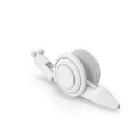Monochrome Snail Toy PNG & PSD Images