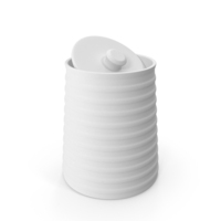 Monochrome Spice Can PNG & PSD Images