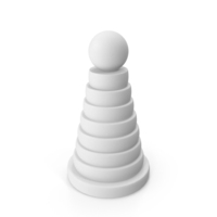 Monochrome Toy Pyramid PNG & PSD Images