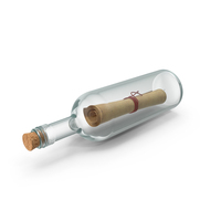 Message In A Bottle PNG & PSD Images