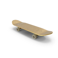 Golden Skateboard PNG & PSD Images