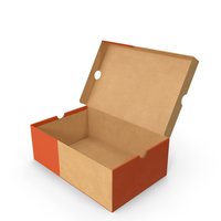 Carton Shoe Box Open PNG & PSD Images
