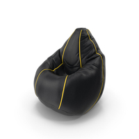 Black Sack Chair PNG & PSD Images