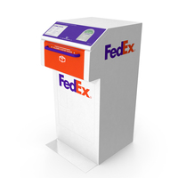 FedEx Package Drop Box PNG & PSD Images