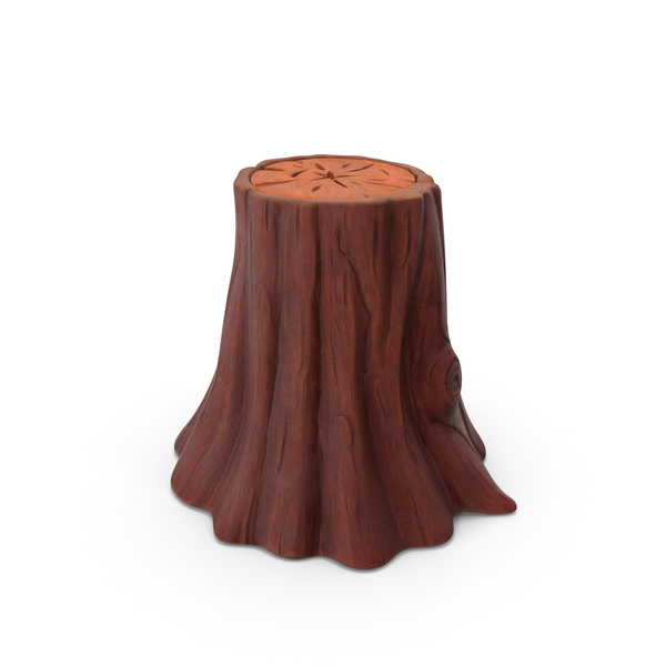 High Cartoon Stump PNG & PSD Images