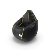 Sattva Black Sack Chair PNG & PSD Images
