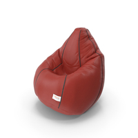 Sattva Red Sack Chair PNG & PSD Images
