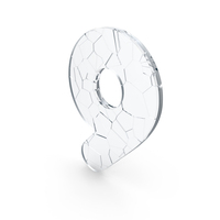 Broken Glass Number Nine PNG & PSD Images
