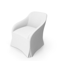 Monochrome Arm Chair PNG & PSD Images