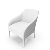 Monochrome Arm Chair PNG & PSD Images