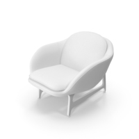 Monochrome ArmChair PNG & PSD Images