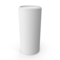 Monochrome Cylindrical Food Container PNG & PSD Images