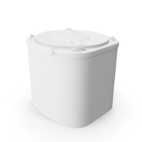 Monochrome Small Food Container PNG & PSD Images