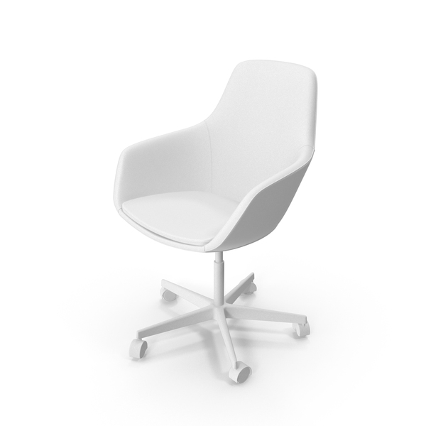 Monochrome Swivel Chair PNG & PSD Images