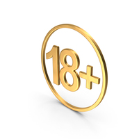 AGE RESTRICTION SYMBOL PNG & PSD Images