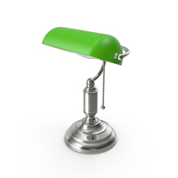 Desk Lamp In Silver PNG & PSD Images