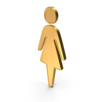 WOMEN GOLD PNG & PSD Images