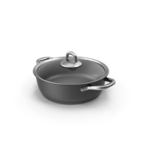 Black Cooking Pot PNG & PSD Images