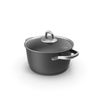 Black Cooking Pot PNG & PSD Images