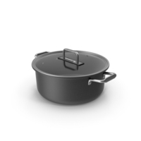 Black Cooking Pot PNG & PSD Images