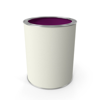 Violet Paint Can PNG & PSD Images