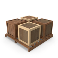 Wooden Crates PNG & PSD Images