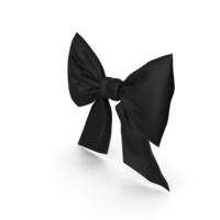 Gift Bow BLACK PNG & PSD Images