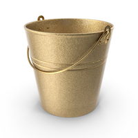 Golden Bucket PNG & PSD Images