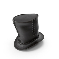Leather Top Hat PNG & PSD Images